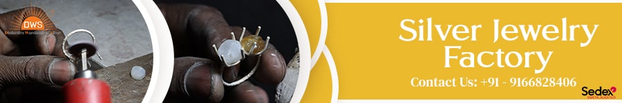 Silver Jewelry Factory in India